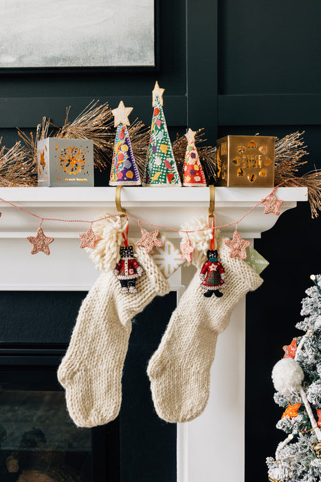 Chunky Knit Christmas Stocking 2