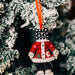 Santa Cat Claws Felt Ornament thumbnail 2