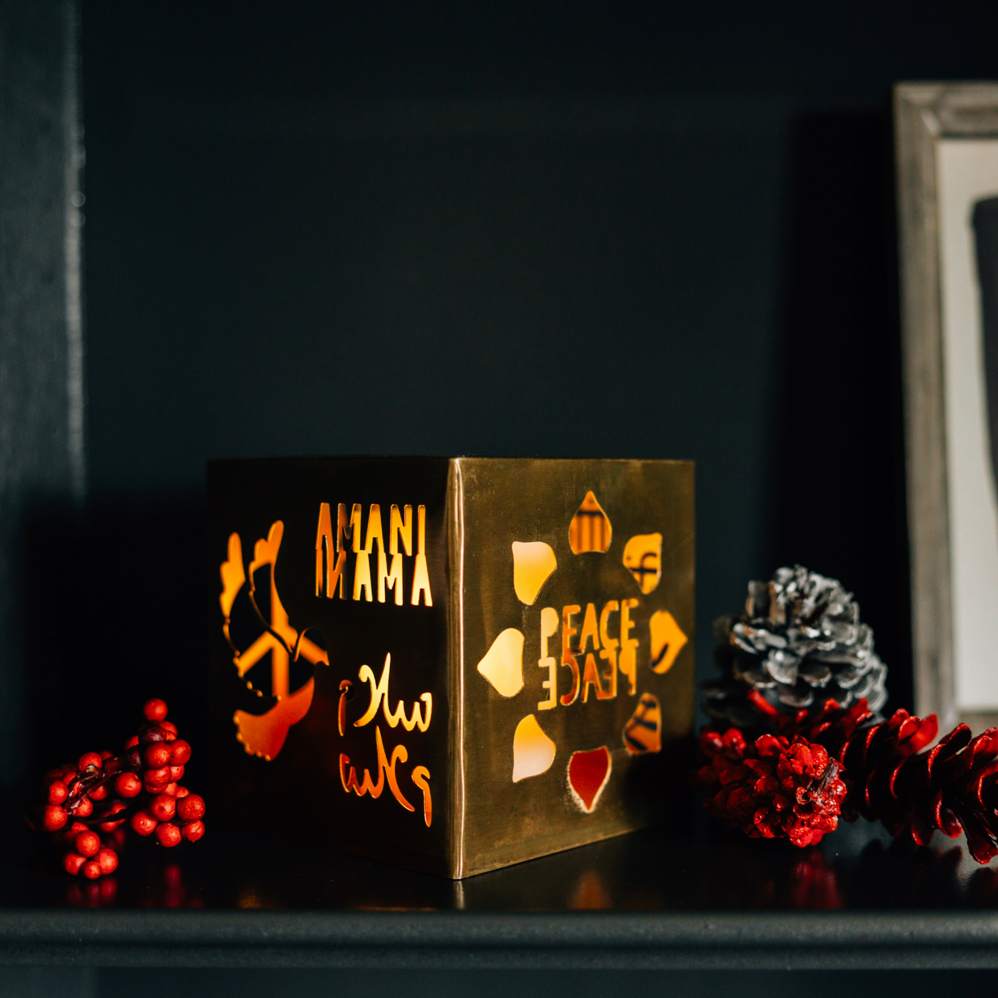 Paz World Peace Candleholder - Ten Thousand Villages