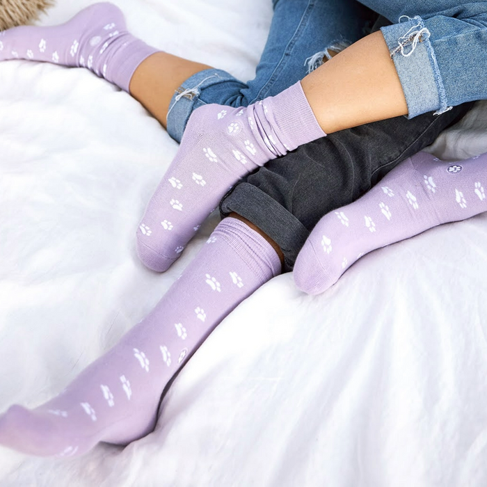 Socks That Save Dog - Lavender (Sm) 3