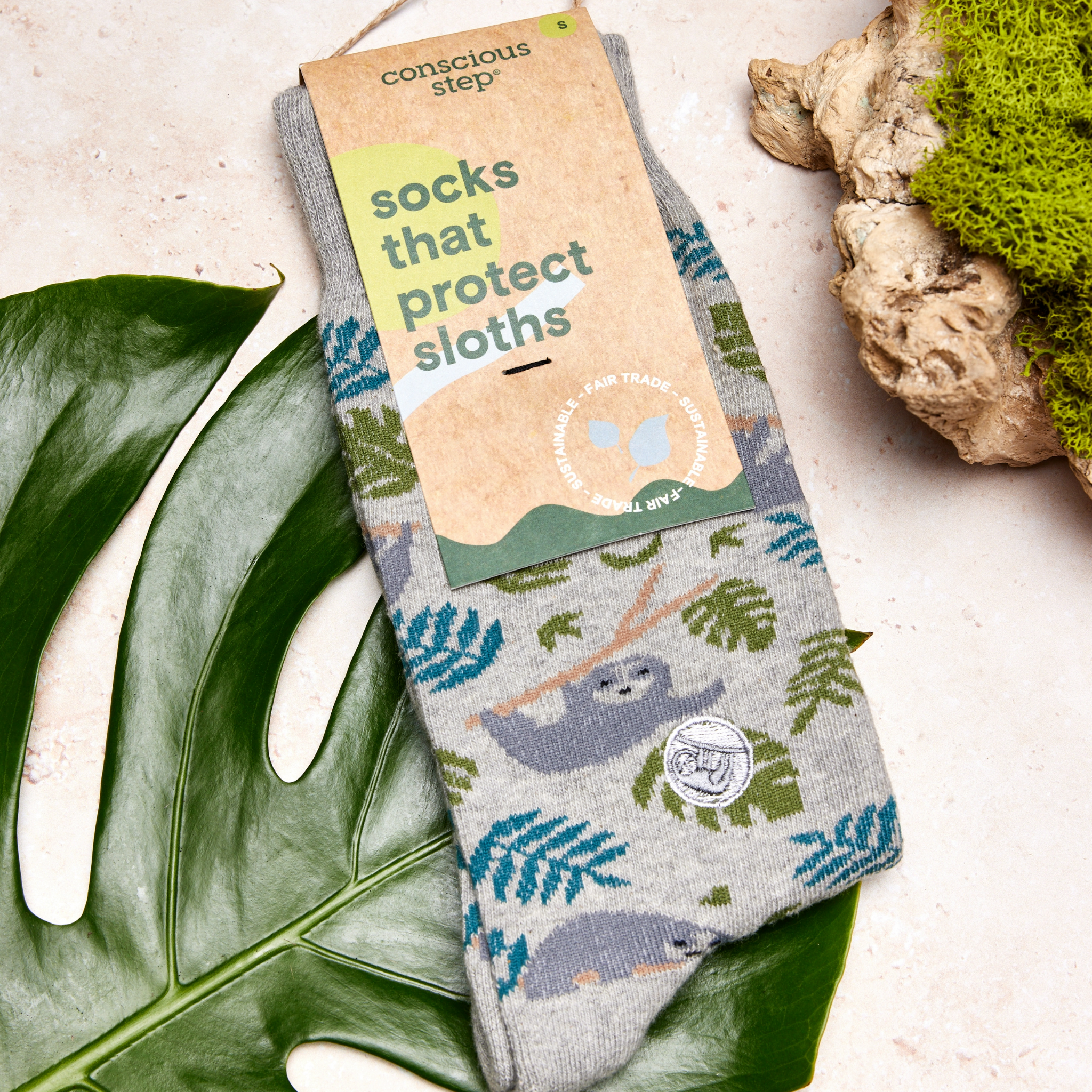 Socks that Protect Sloths - Ten Thousand Villages