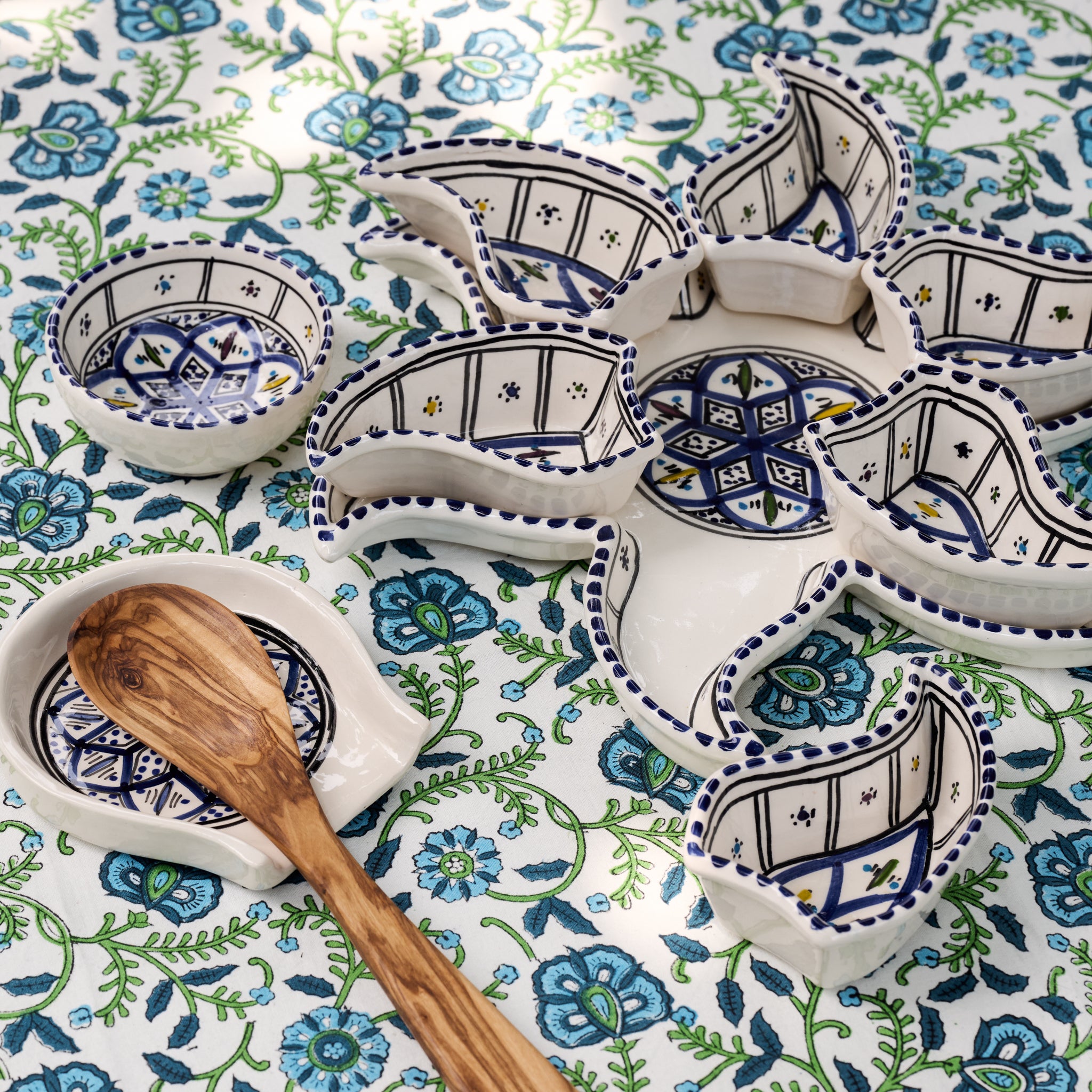 Sea Star Ceramic Spoon Rest