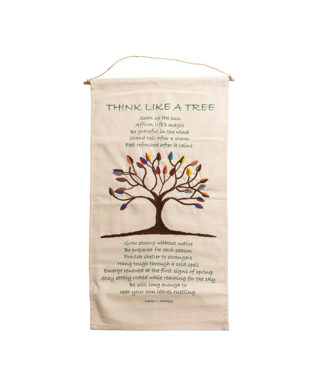 Tree Poem Wall Hanging