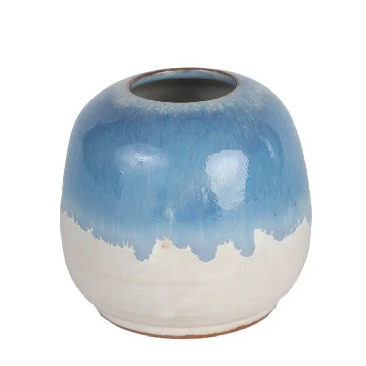 Drip Glaze Bud Vase