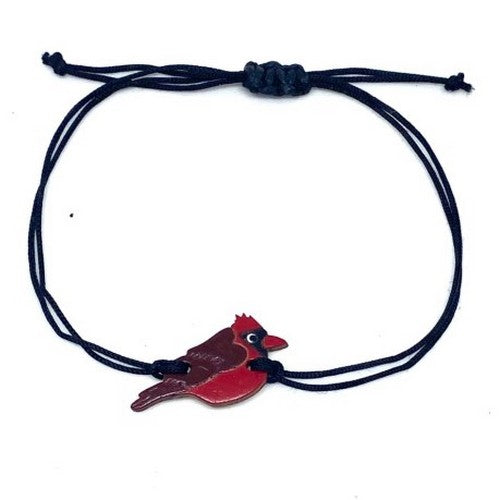 Handcarved Cardinal Bracelet - Ten Thousand Villages