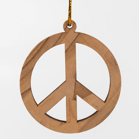 Peace Symbol Ornament 3