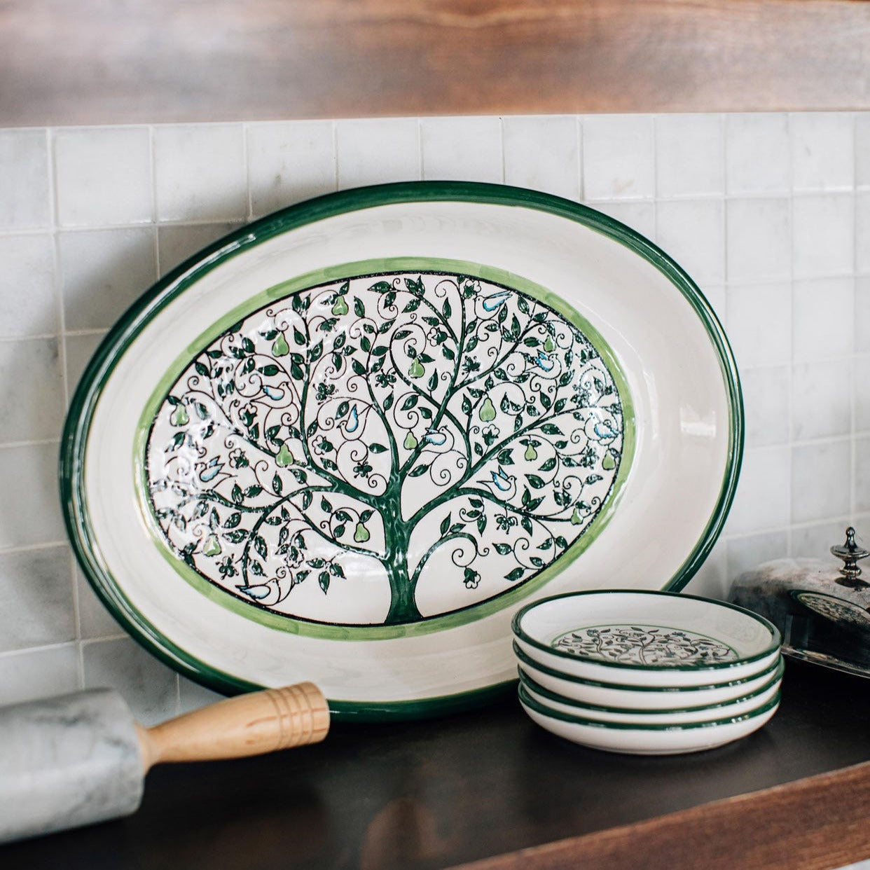 Tree of Life Serving Platter - Ten Thousand Villages