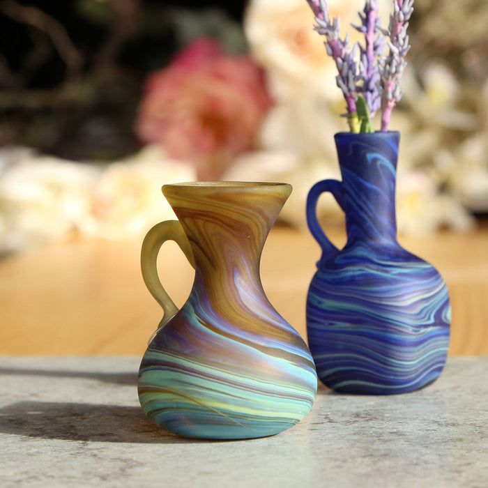 Phoenician Glass Mini Vase Earth 2