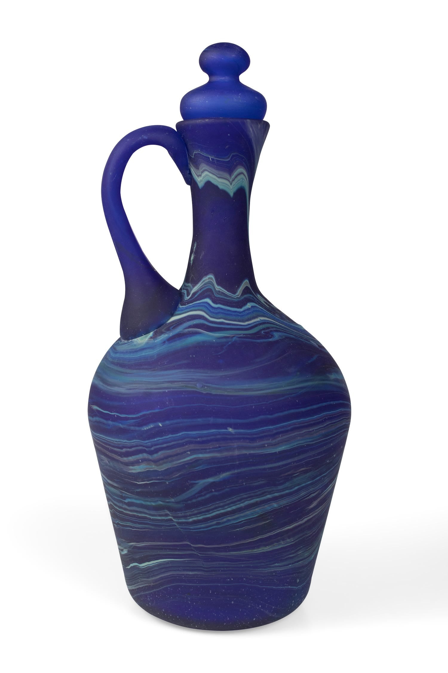 Phoenician Blue Decanter - Ten Thousand Villages