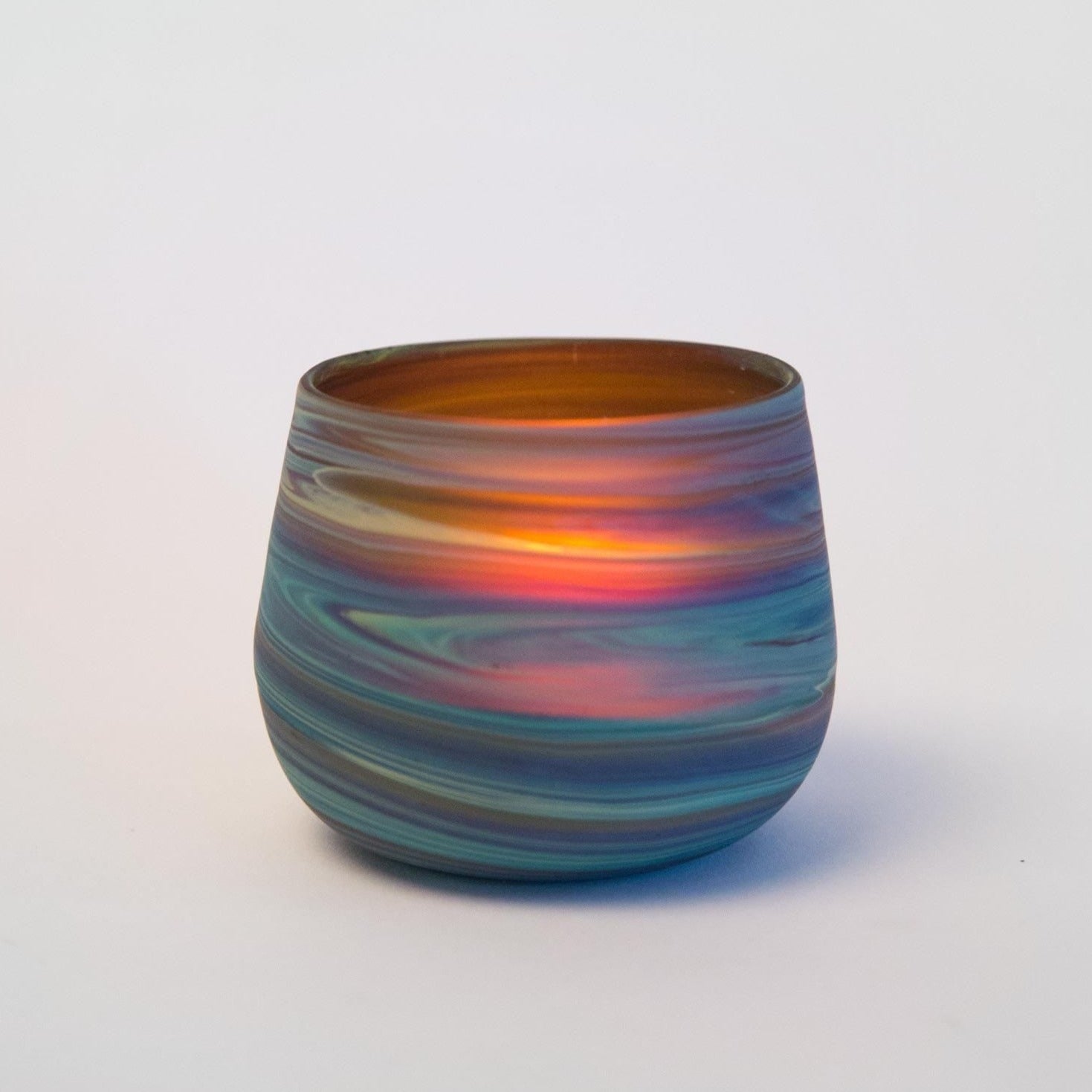 Phoenician Glass Candleholder - Ten Thousand Villages