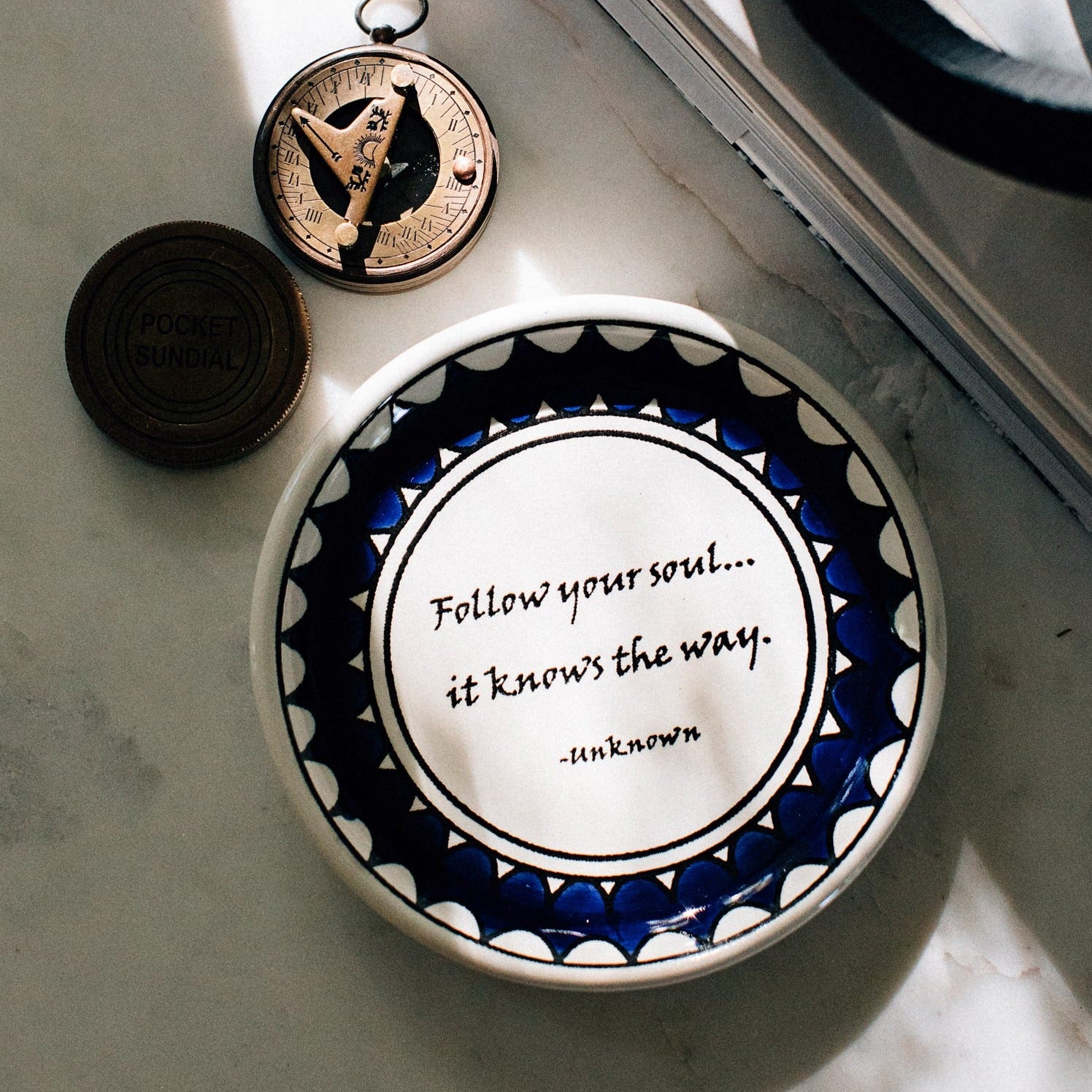 Follow Your Soul Dish - Ten Thousand Villages