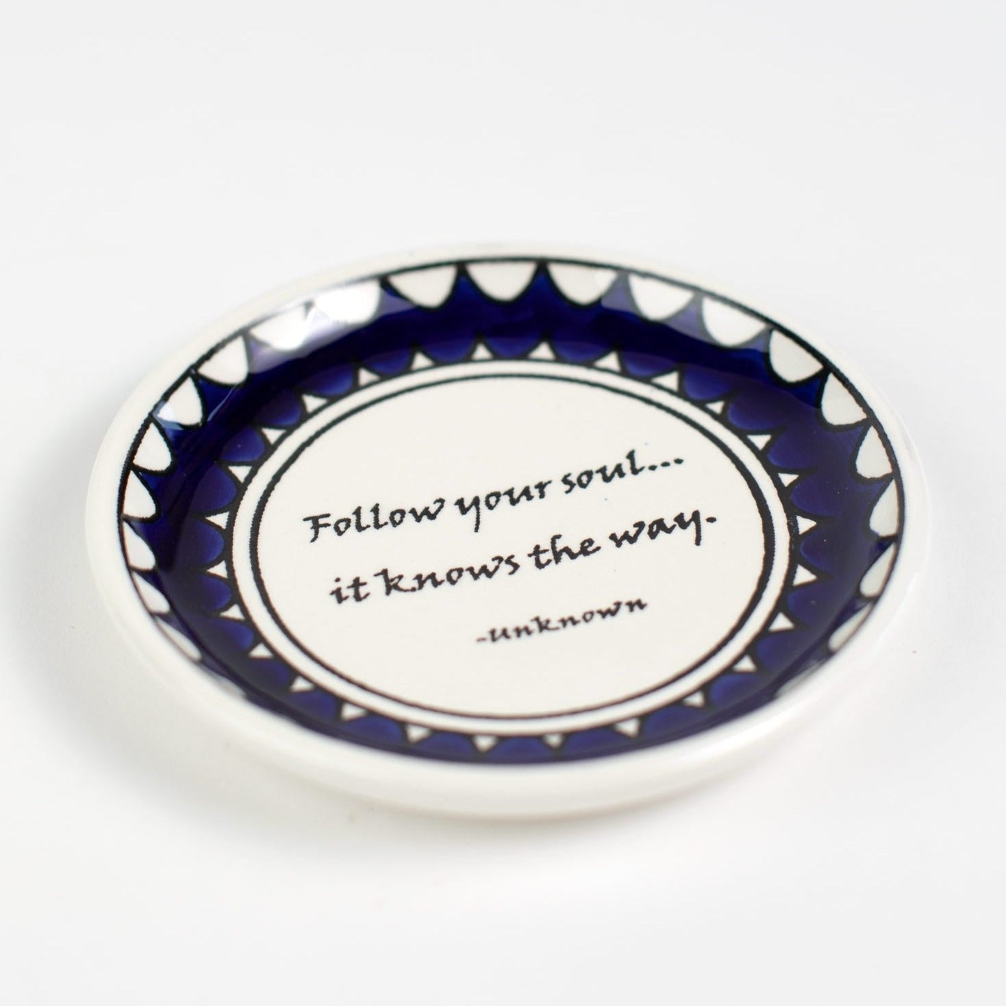 Follow Your Soul Dish - Ten Thousand Villages