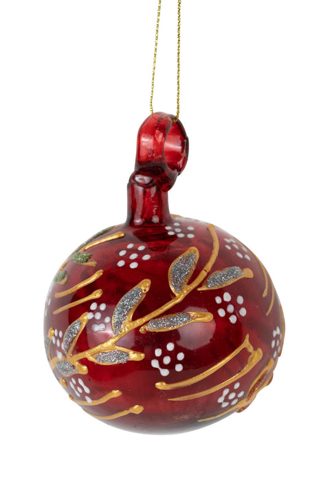 Firelight Glass Bulb Ornament 1