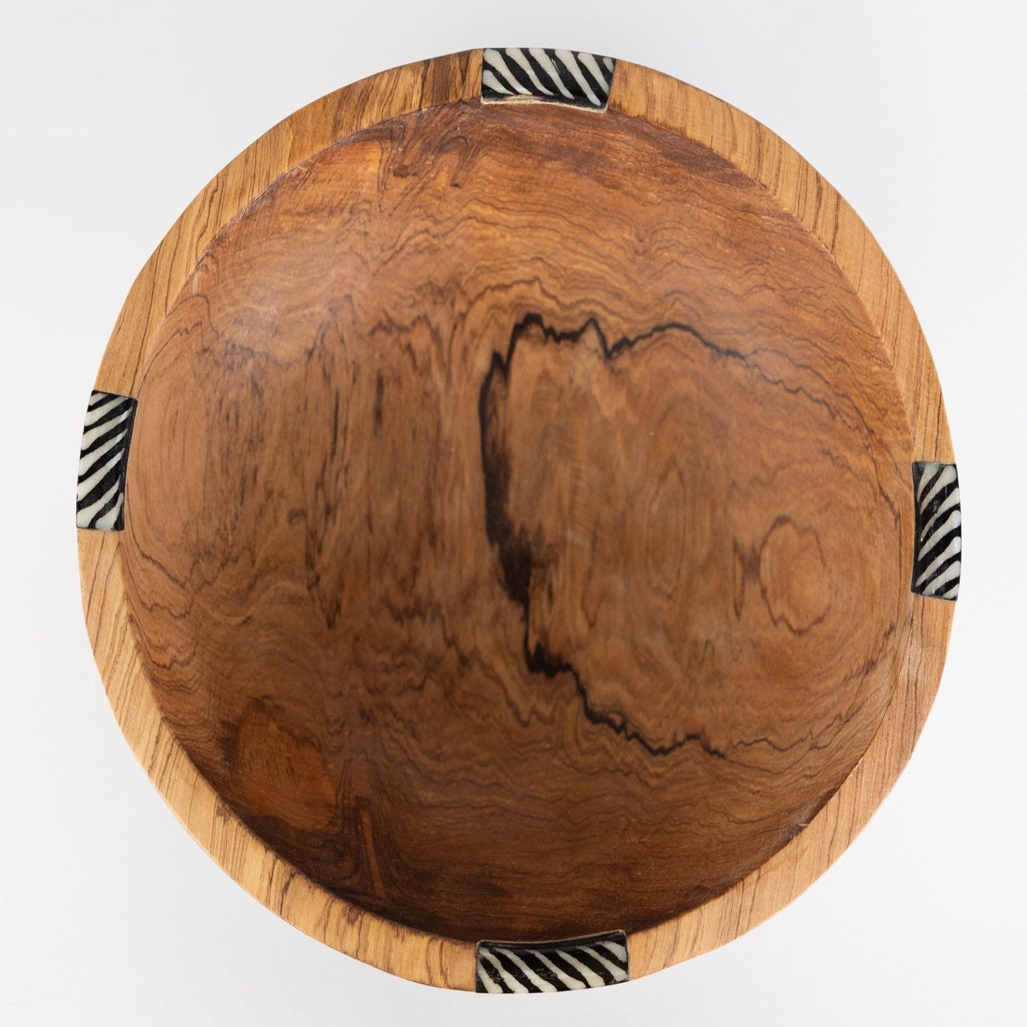 Minimalist Olive Wood Serving Bowl - Ten Thousand Villages