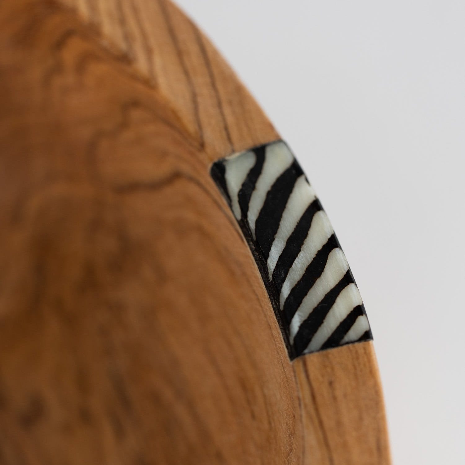 Minimalist Olive Wood Serving Bowl - Ten Thousand Villages