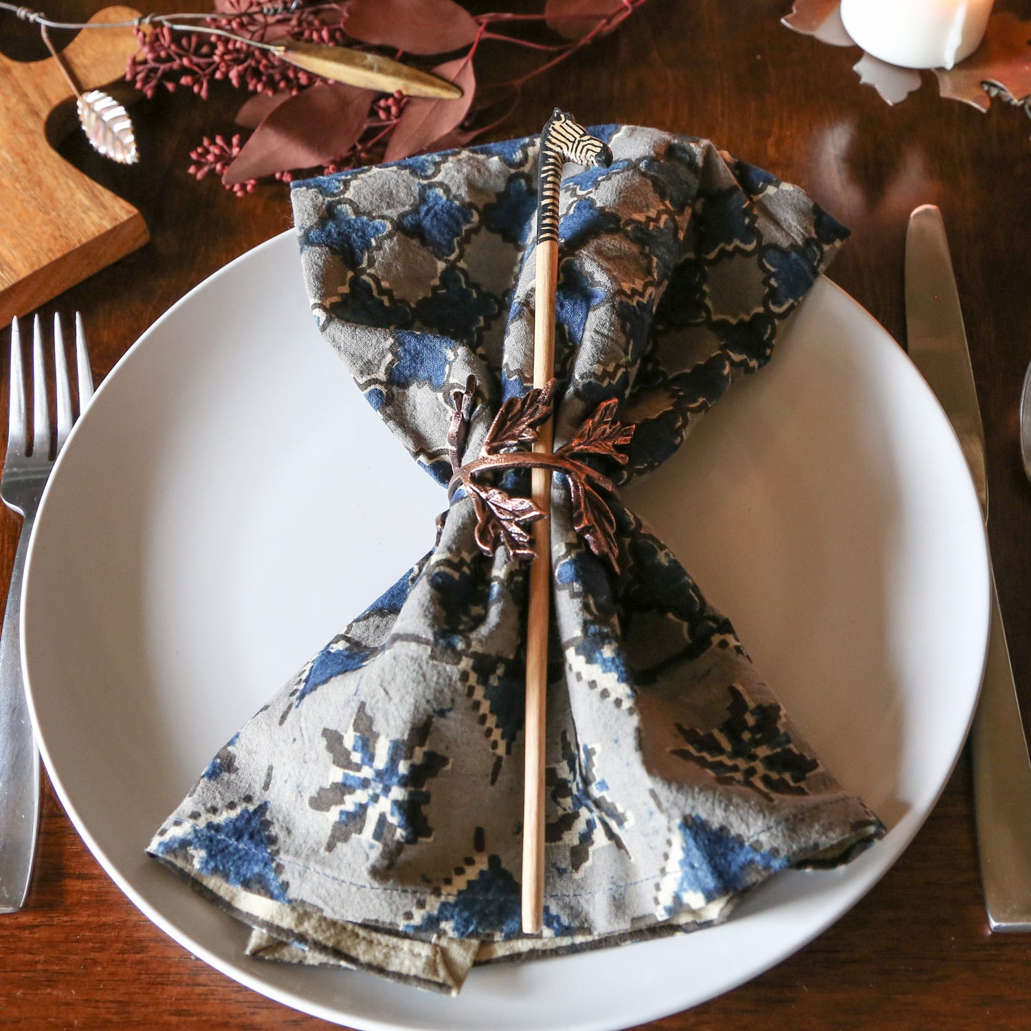 Zebra Chopstick Pair - Ten Thousand Villages