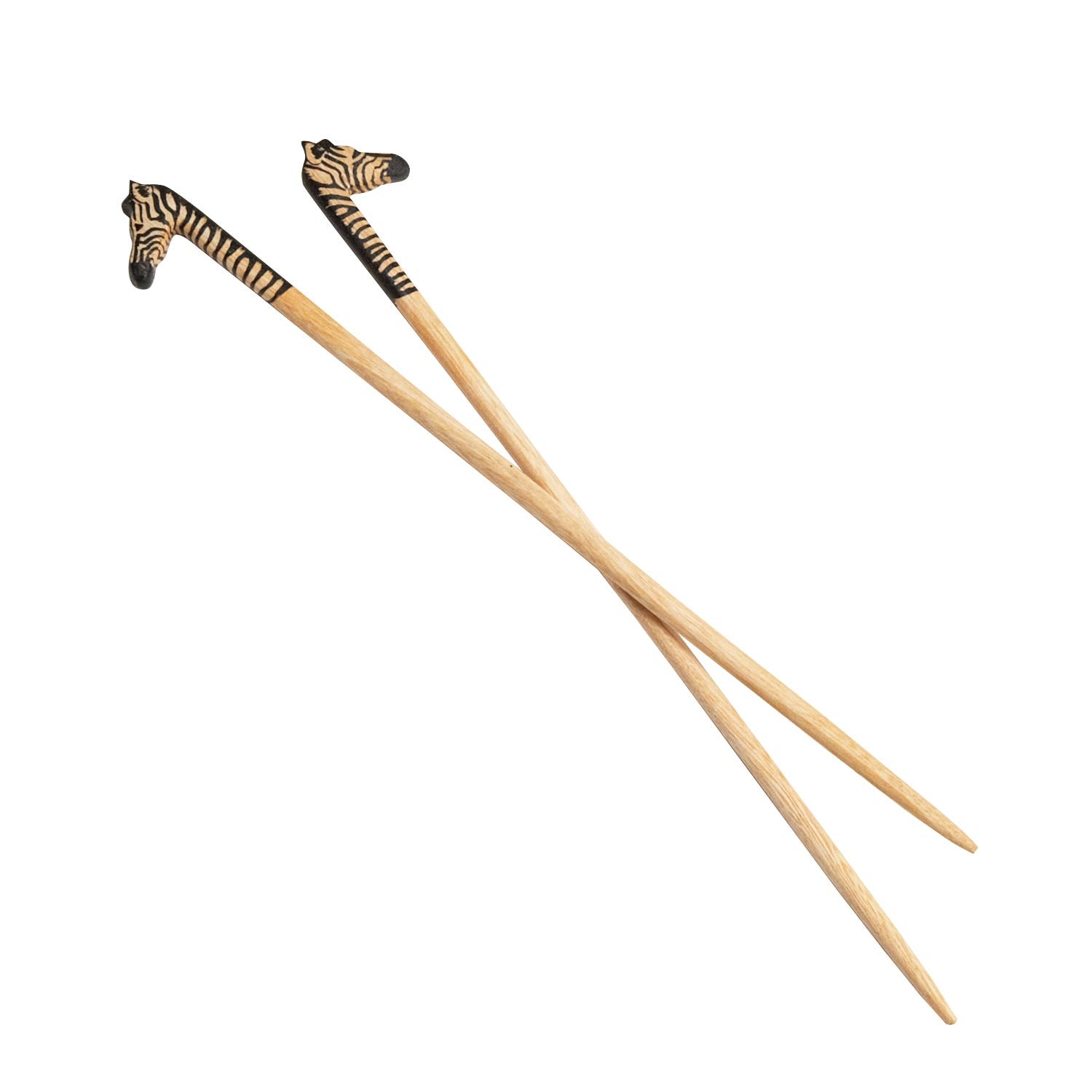 Zebra Chopstick Pair - Ten Thousand Villages
