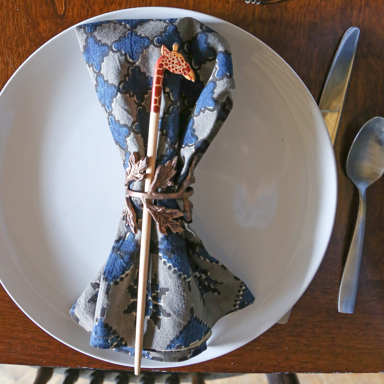 Giraffe Chopstick Pair - Ten Thousand Villages