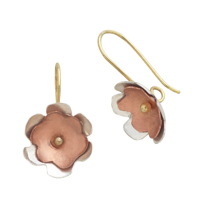 Copper Blossom Earrings 1