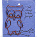 Wire Owl  Gift Bookmark thumbnail 1