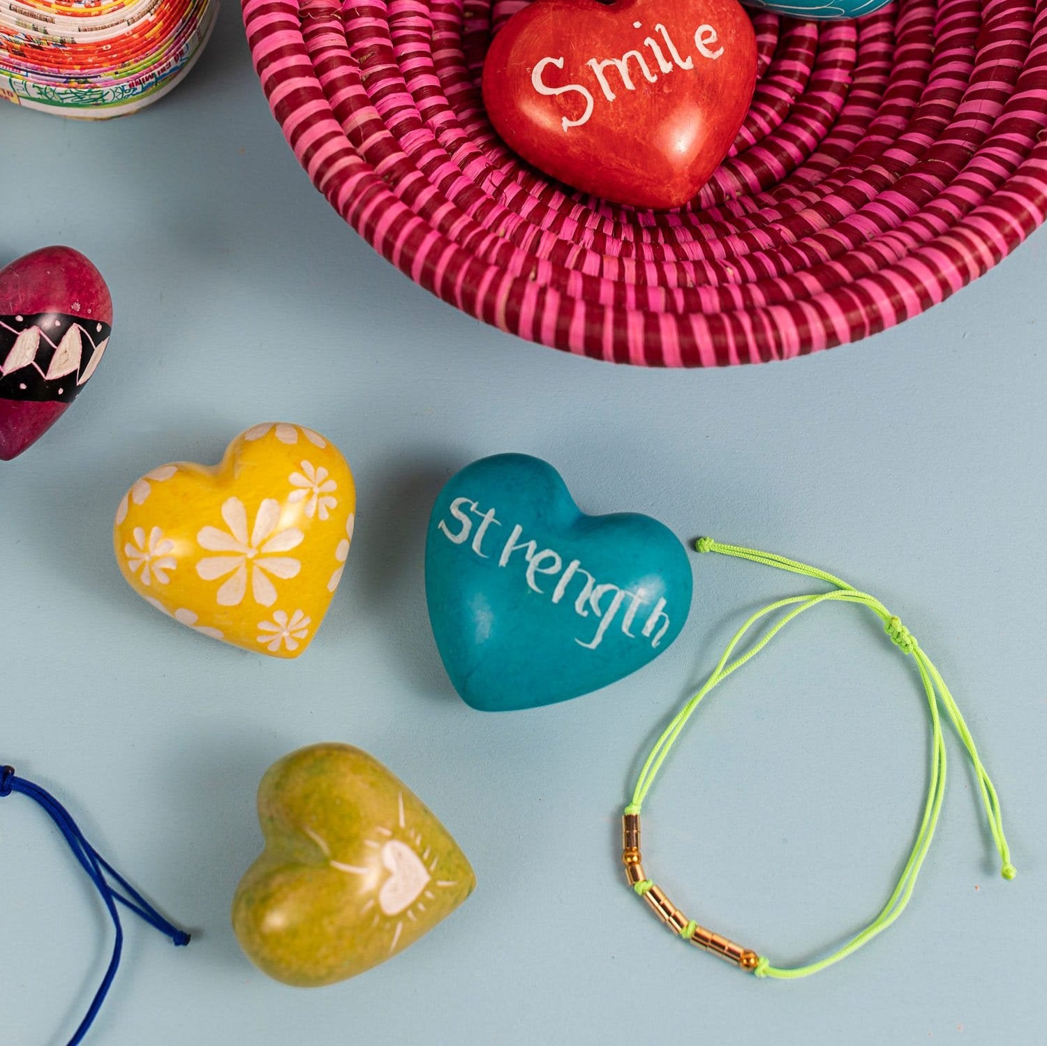 Strength Heart Paperweight - Ten Thousand Villages