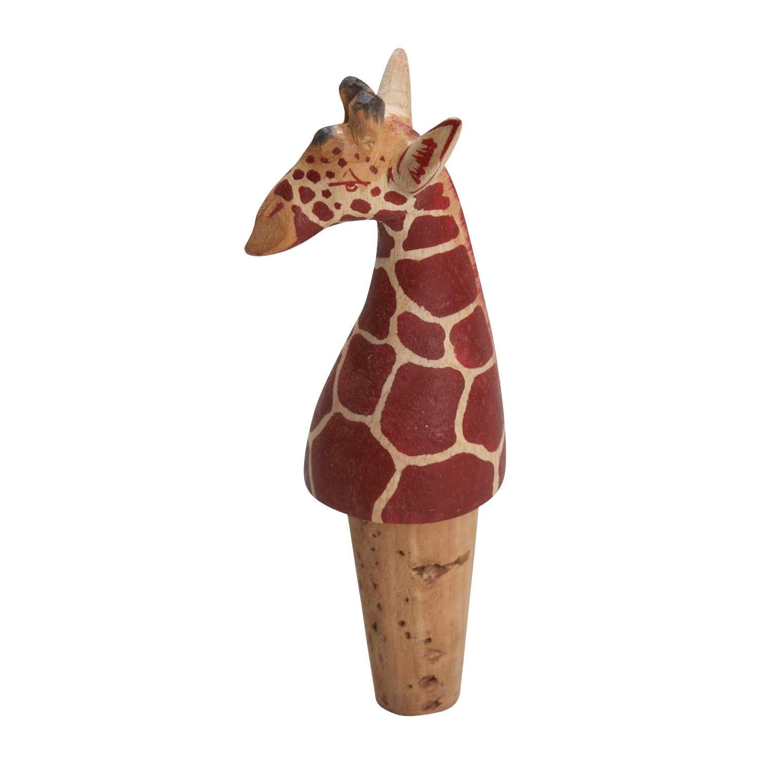 Bottle Topper Giraffe - Ten Thousand Villages