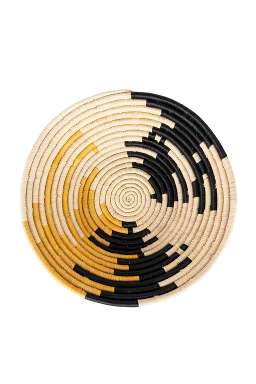 Raffia Spiral Table Basket