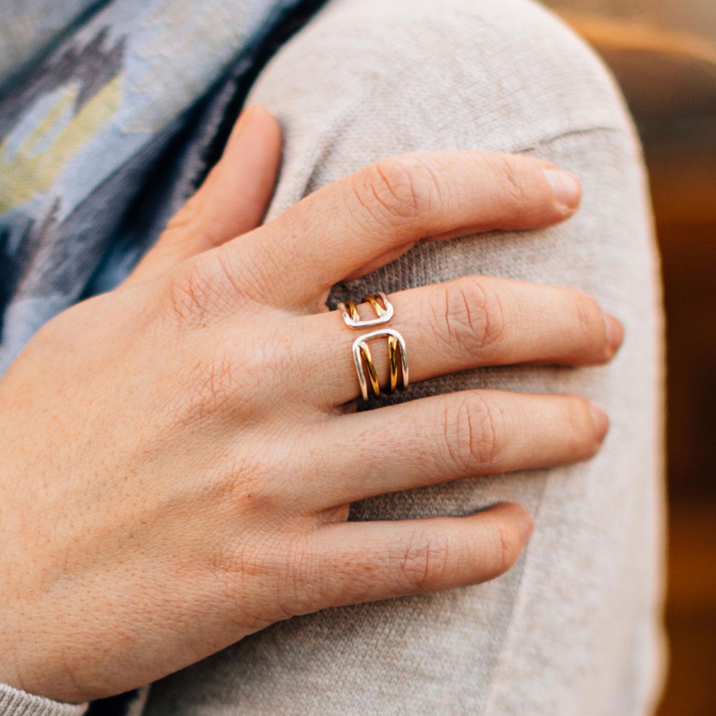 Crossed Paths Ring - Ten Thousand Villages