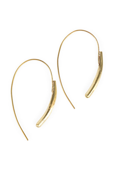 Golden Hook Earrings 1
