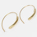 Golden Hook Earrings thumbnail 2