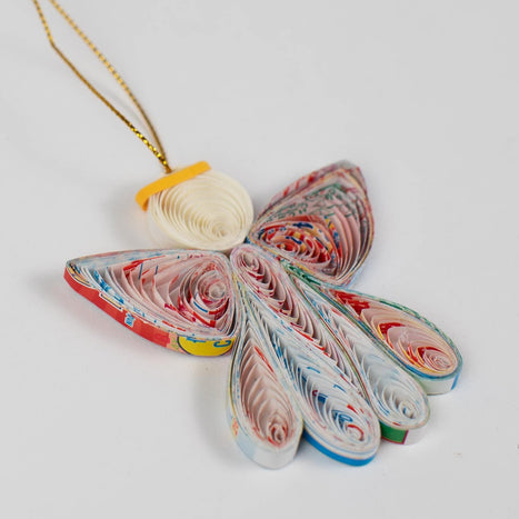 Quilled Paper Angel Ornament 2