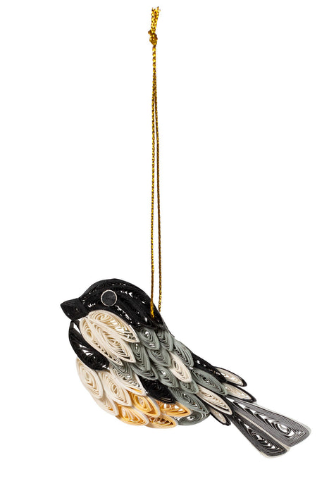 Quill Chickadee Ornament 1