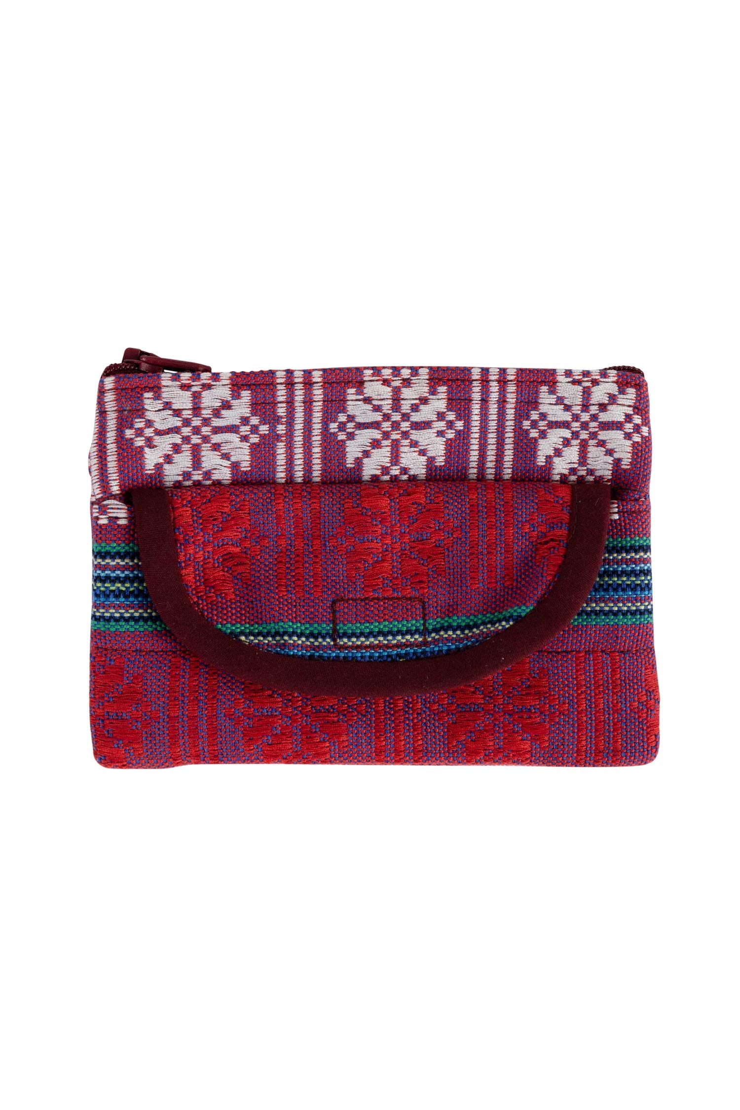 Red Jacquard Coin Purse - Ten Thousand Villages