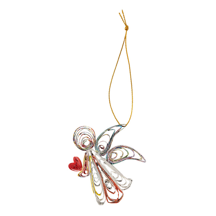 Angel Heart Quilled Ornament - Default Title (5405470) 1