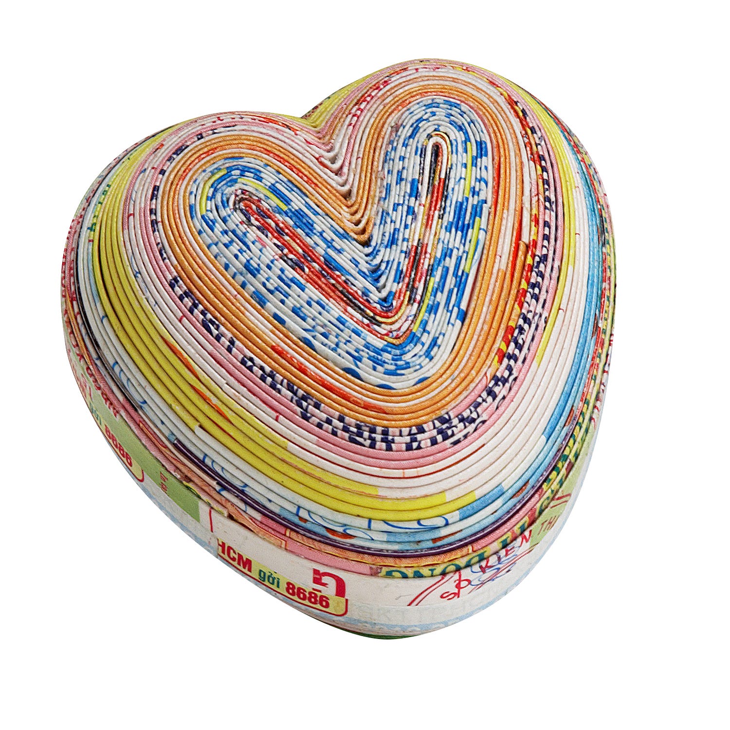 Paper Heart Box - Ten Thousand Villages