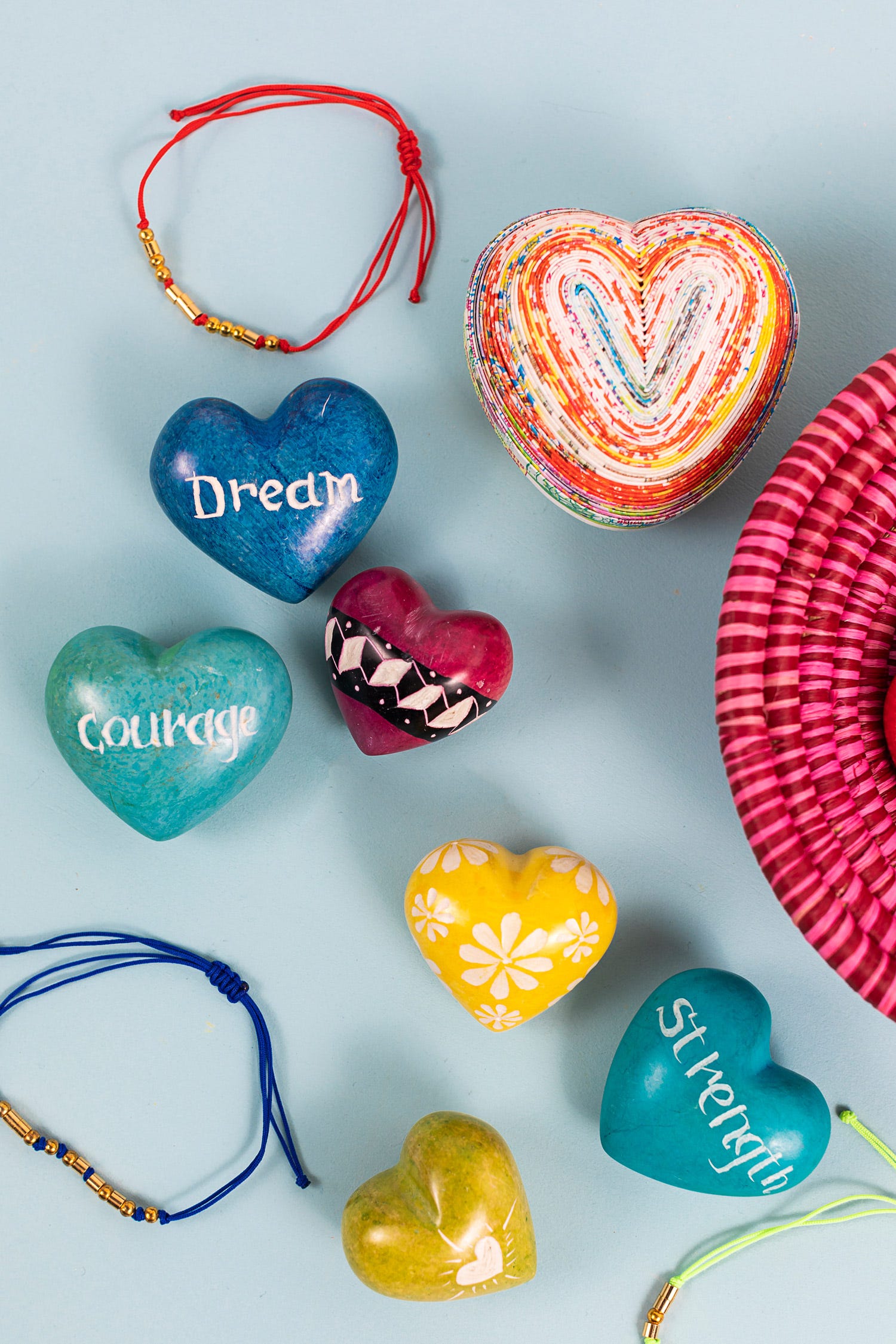 Paper Heart Box - Ten Thousand Villages