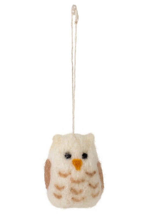 Wool Owl Ornament