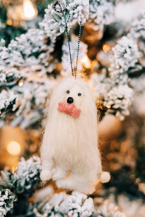 Yeti Dog Ornament 2