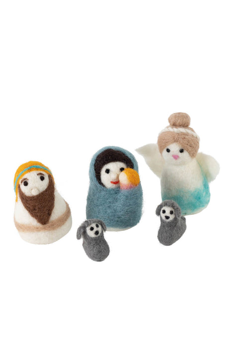 Mini Wool Nativity 1