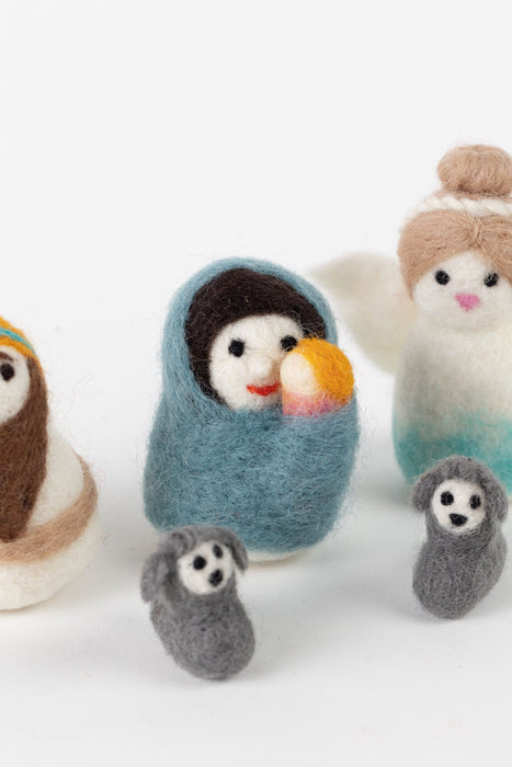 Mini Wool Nativity 2