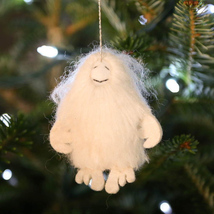 Snow Yeti Ornament 2
