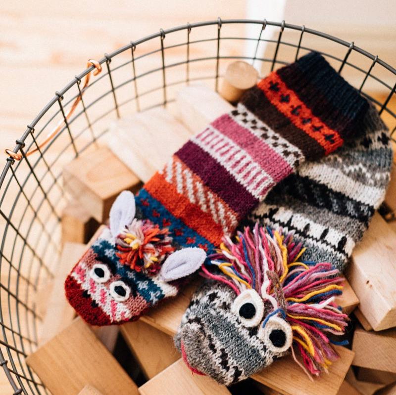 Joyful Sock Monster - Ten Thousand Villages