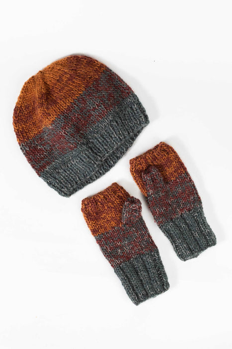 Sunset Ombre Wrist Warmers 3