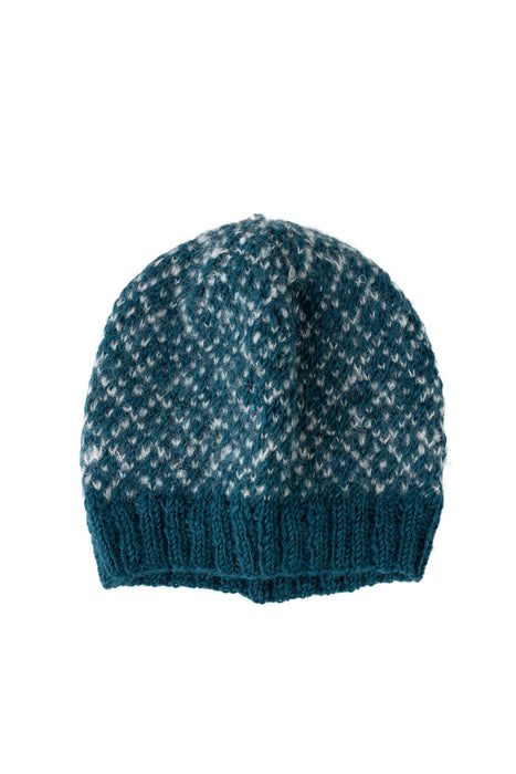 Toasty Teal Knit Hat 1