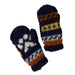 Kids Paw Print Mitts - Assorted Colors - Default Title (5918390)