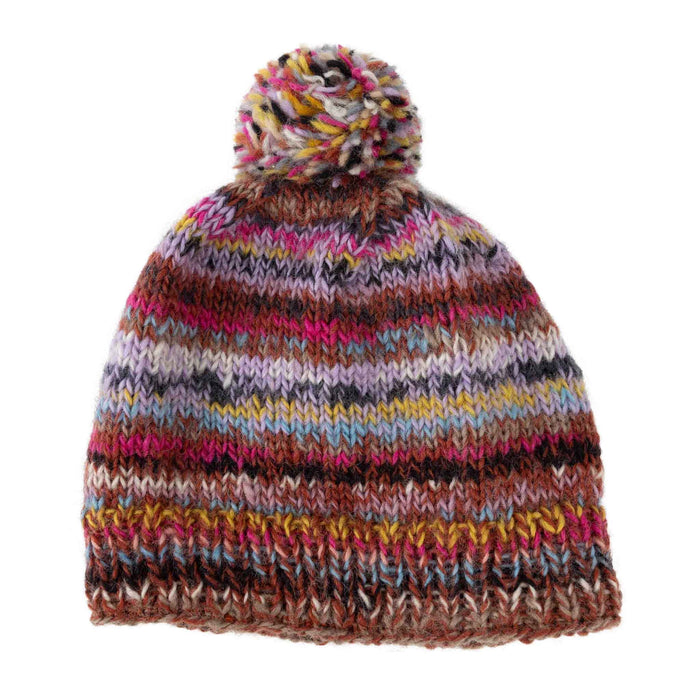 Warm Stripe Wool Hat - Default Title (5918410) 1