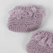Little Fawn Knit Baby Booties - Light Purple - Default Title (5918600)