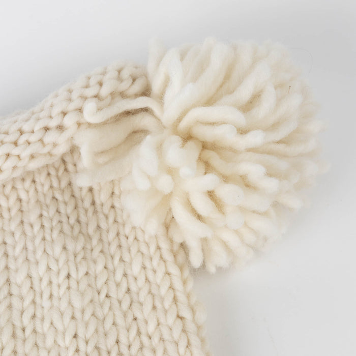 Chunky Knit Christmas Stocking - Cream - Default Title (5918660) 7