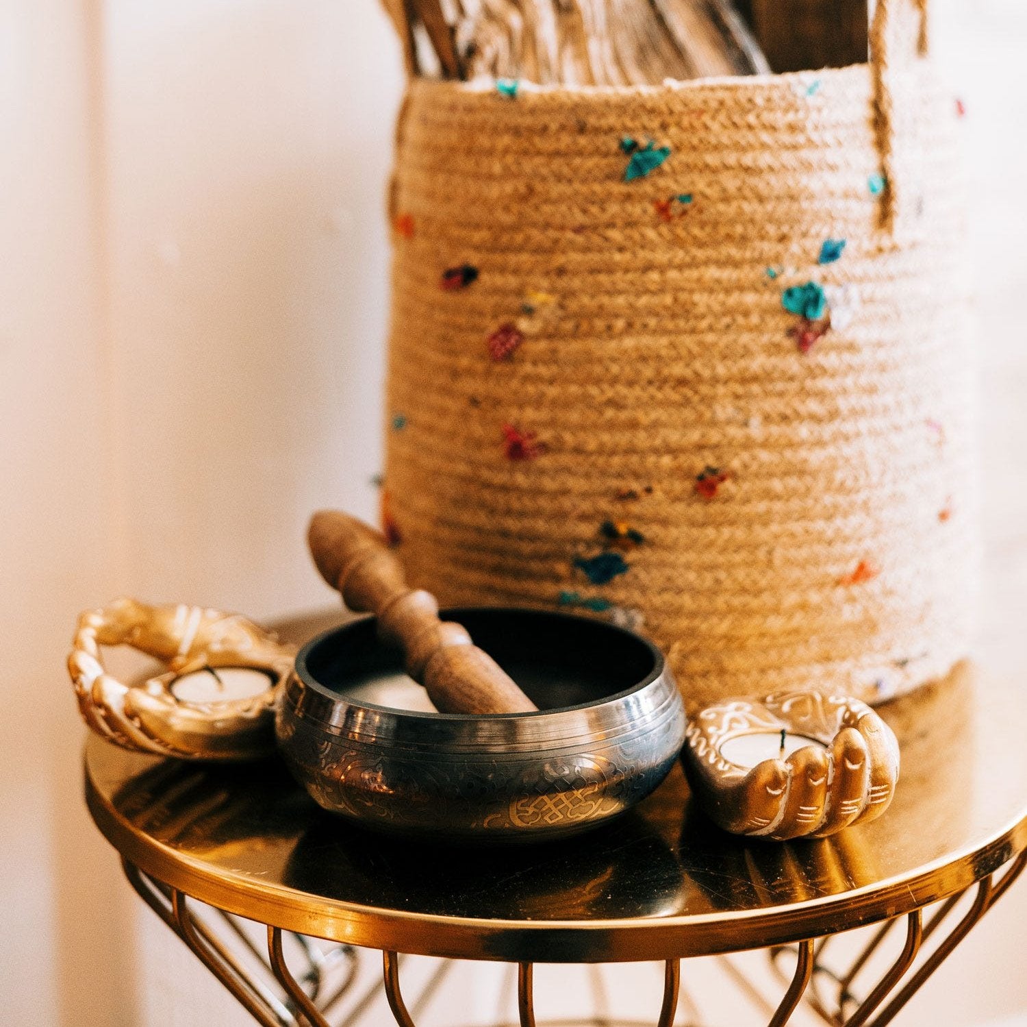 Ashtamangal Singing Bowl - Ten Thousand Villages