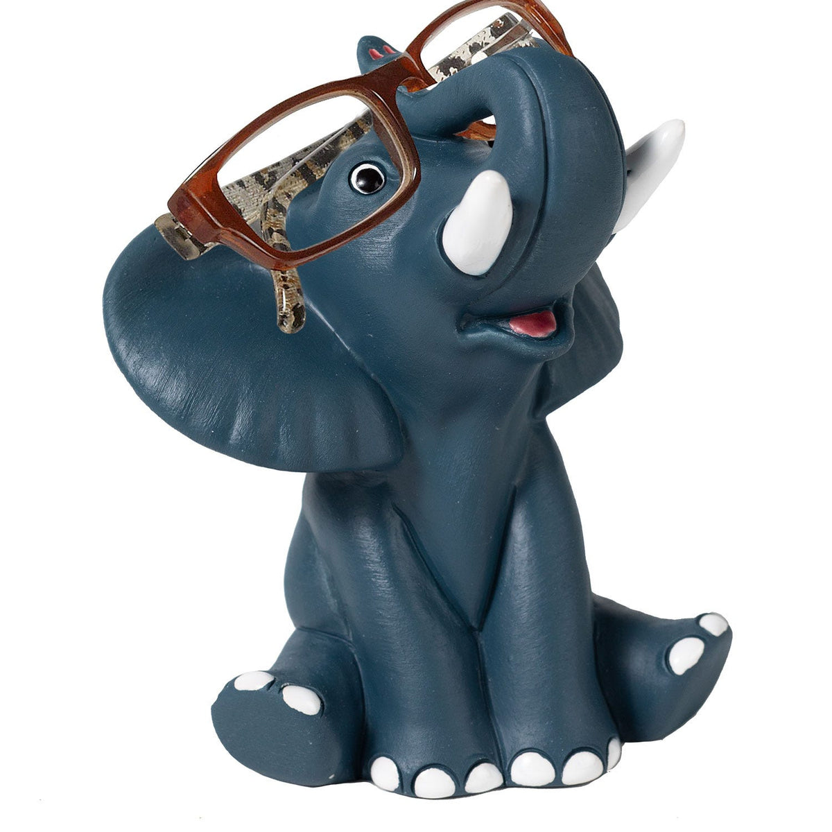 Trunk Up Elephant Eyeglass Holder Stand – Lei-Lei